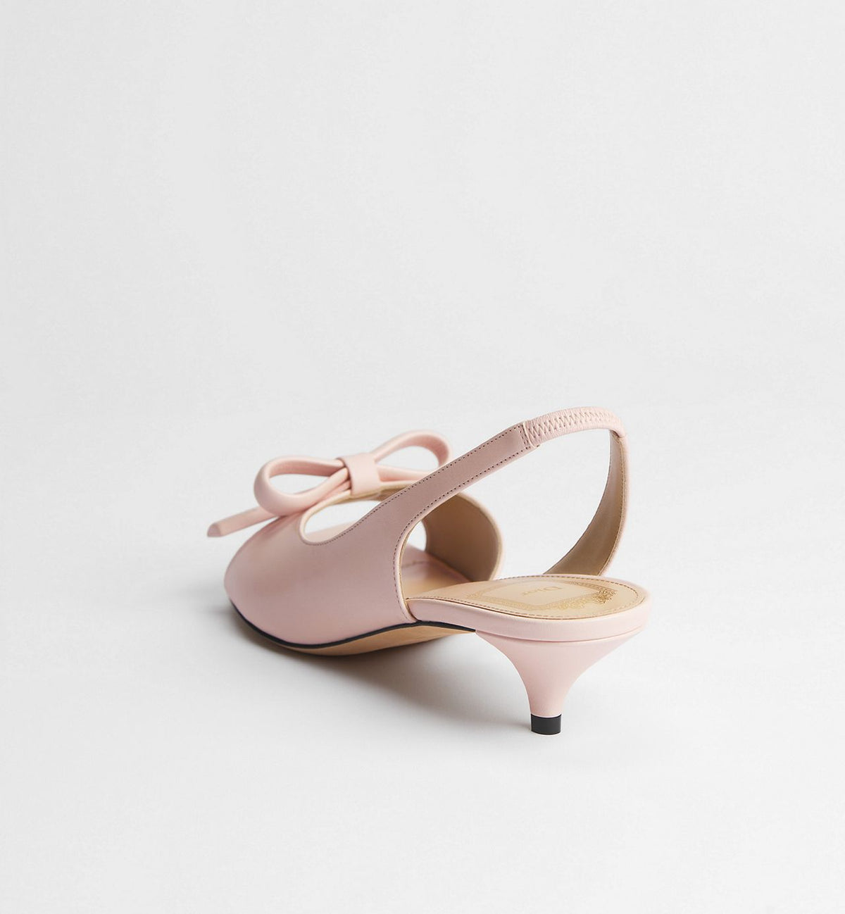 Dior Bow Heeled Slingback Sandal