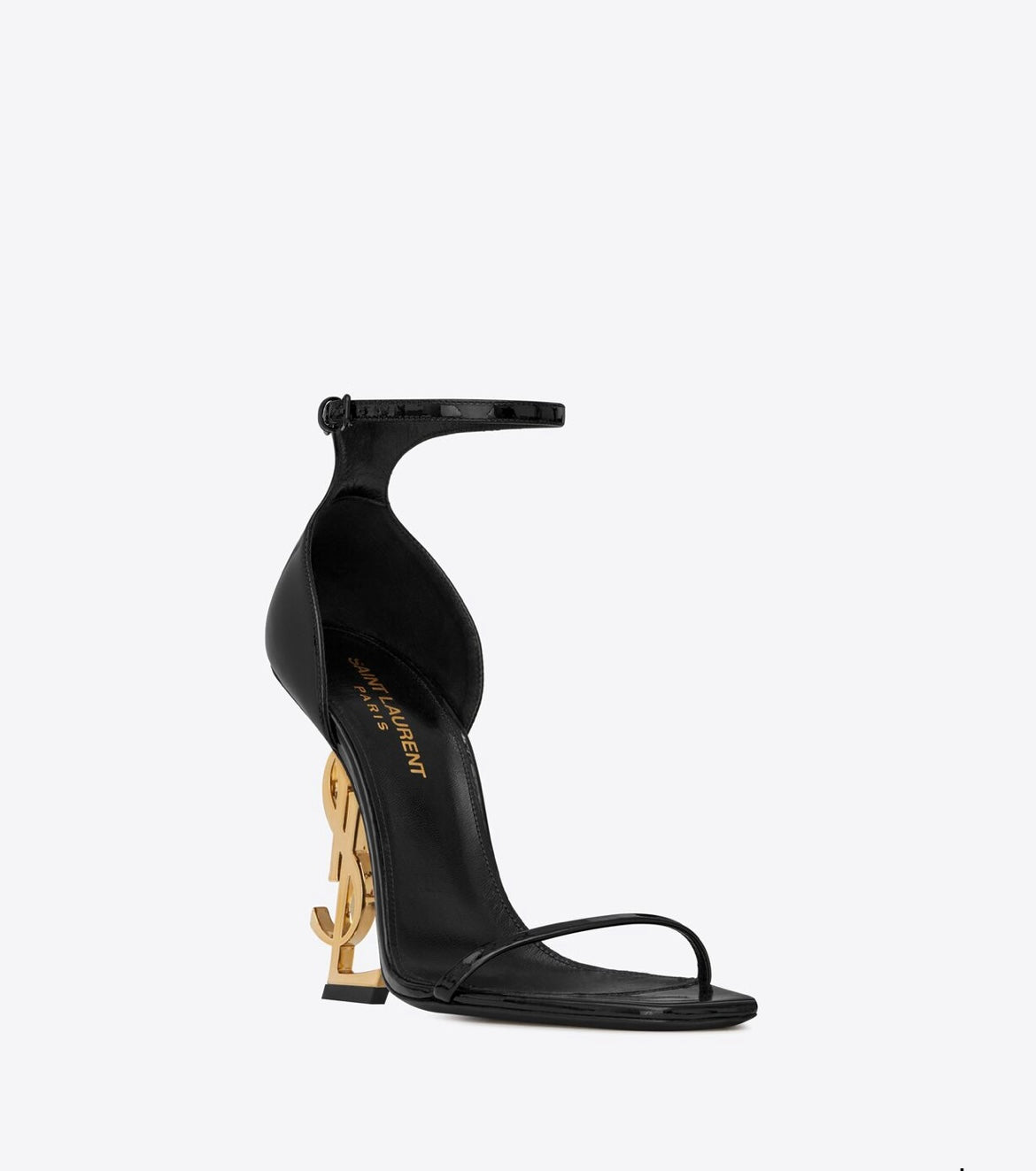 Saint Laurent OPYUM SANDALS IN PATENT LEATHER