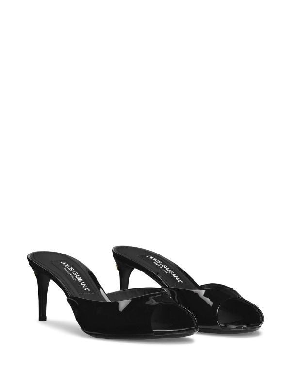 D&G Calfskin mules