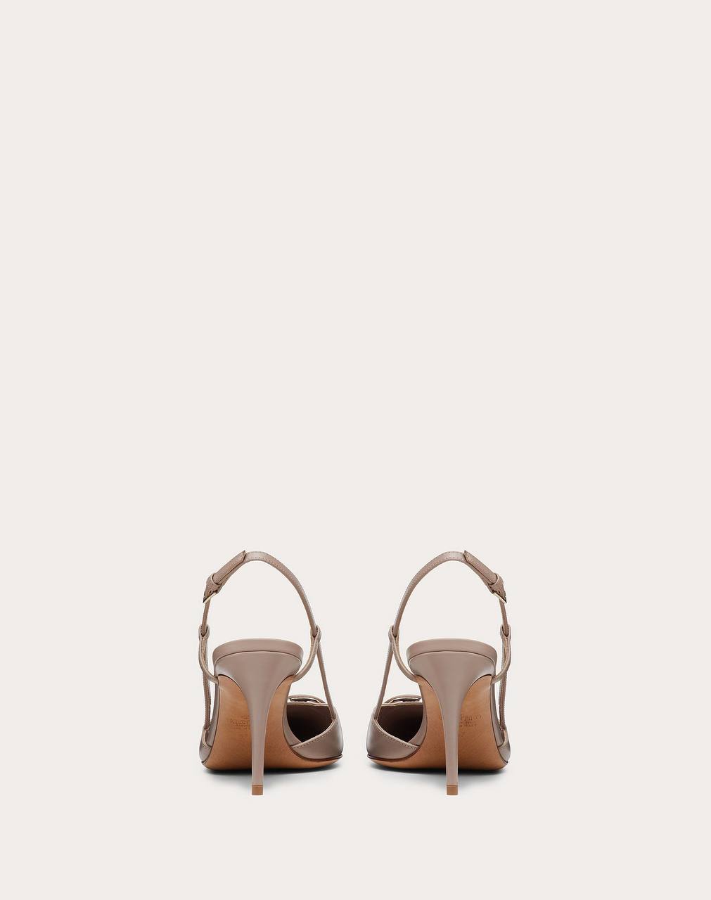 Valentino VLOGO SIGNATURE CALFSKIN SLINGBACK PUMP 80MM