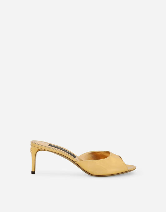 D&G Calfskin mules