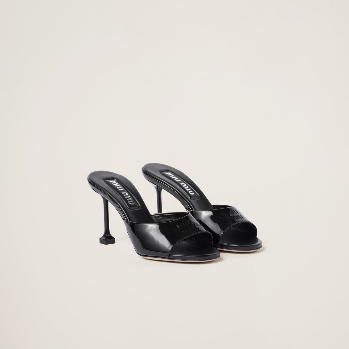 Miu Miu Patent leather mules