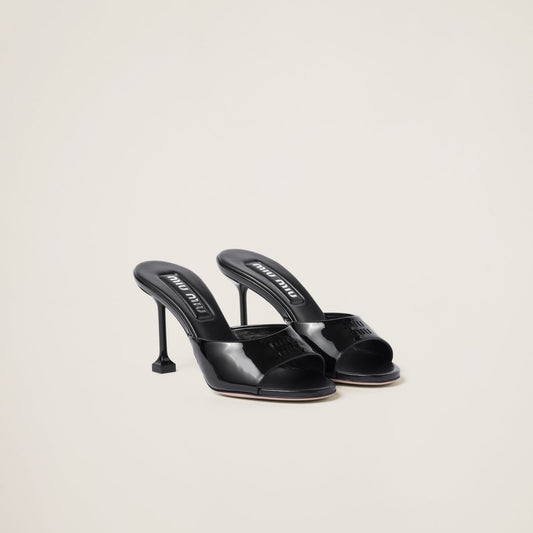 Miu Miu Patent leather mules