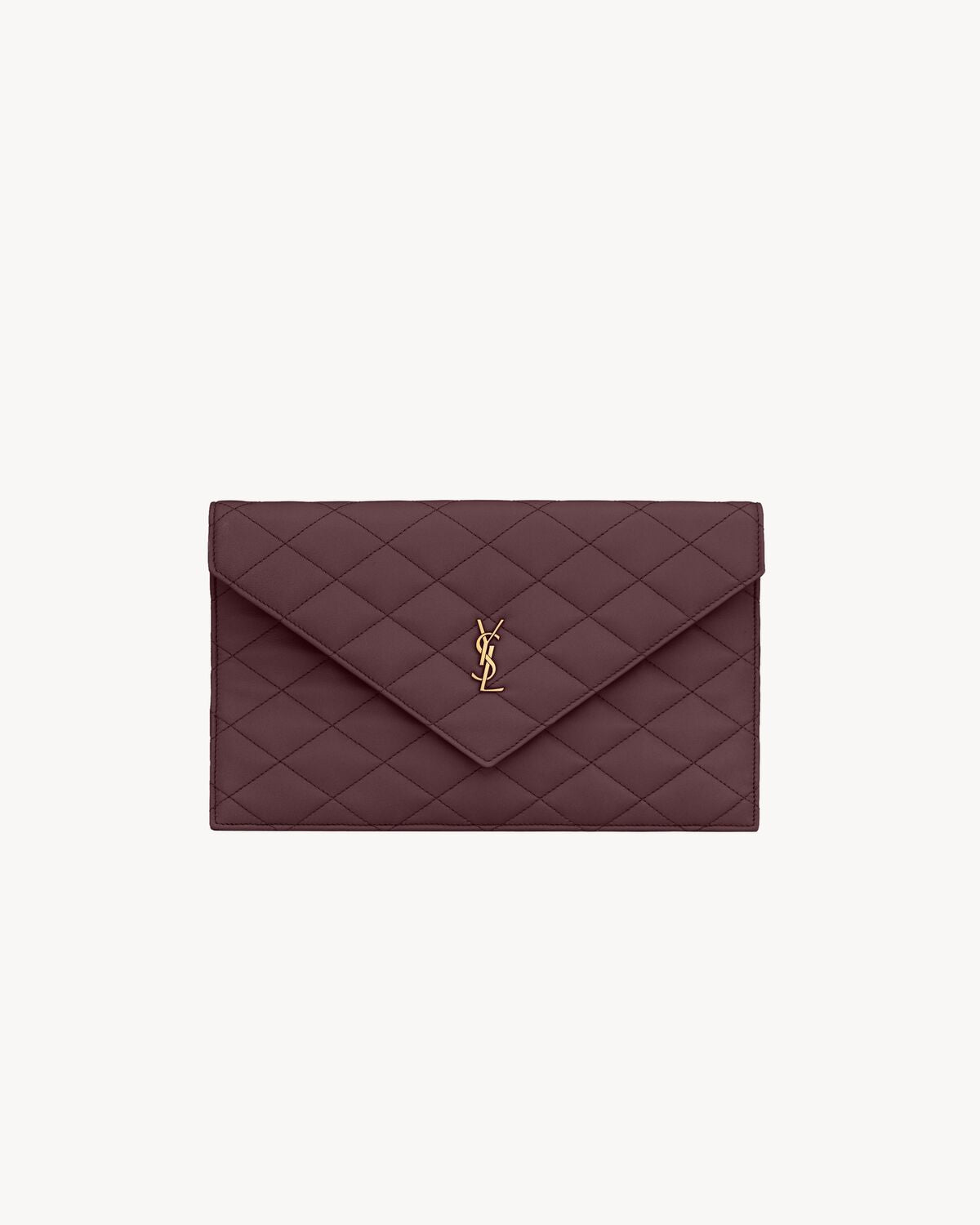 Ysl PARIS POUCH IN LAMBSKIN