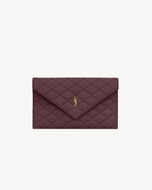 Ysl PARIS POUCH IN LAMBSKIN
