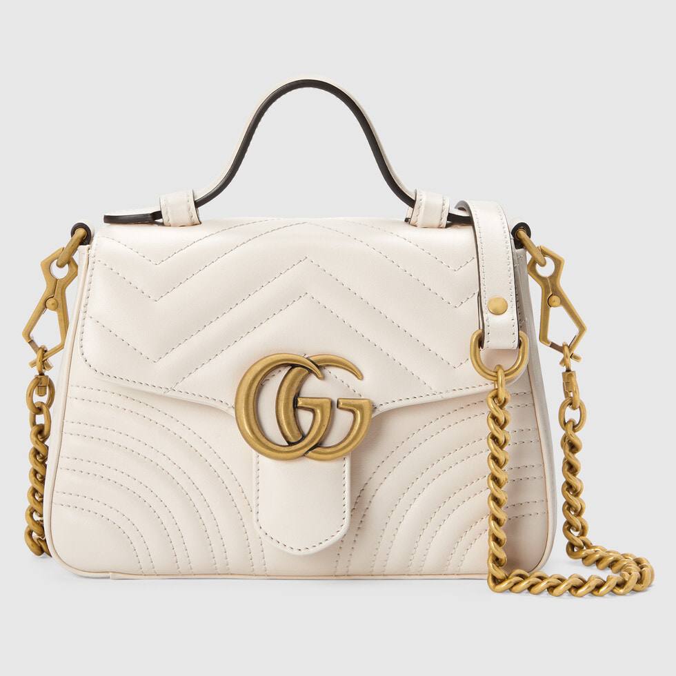 Gucci GG MARMONT MINI TOP HANDLE BAG
