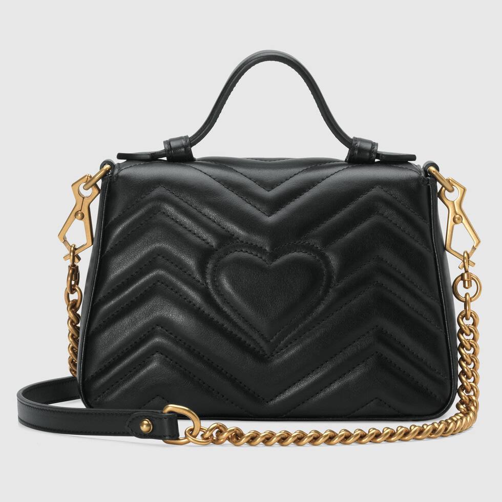 Gucci GG MARMONT MINI TOP HANDLE BAG