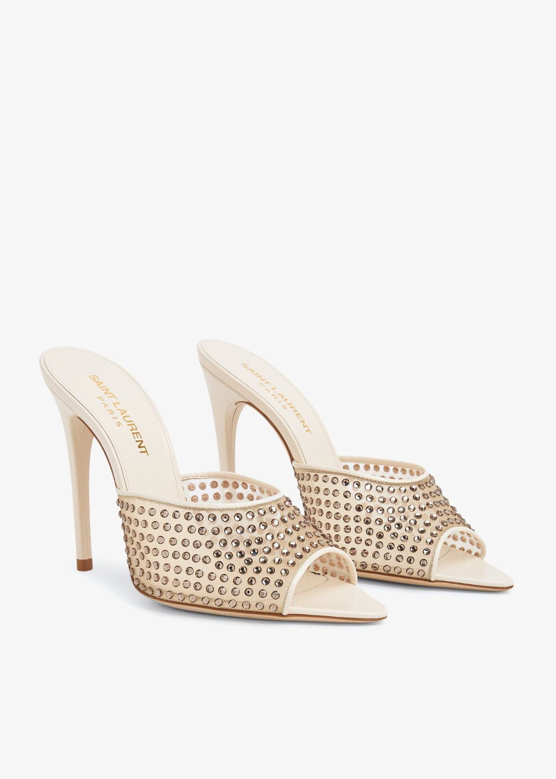 SAINT LAURENT

Blonde Mule Sandals