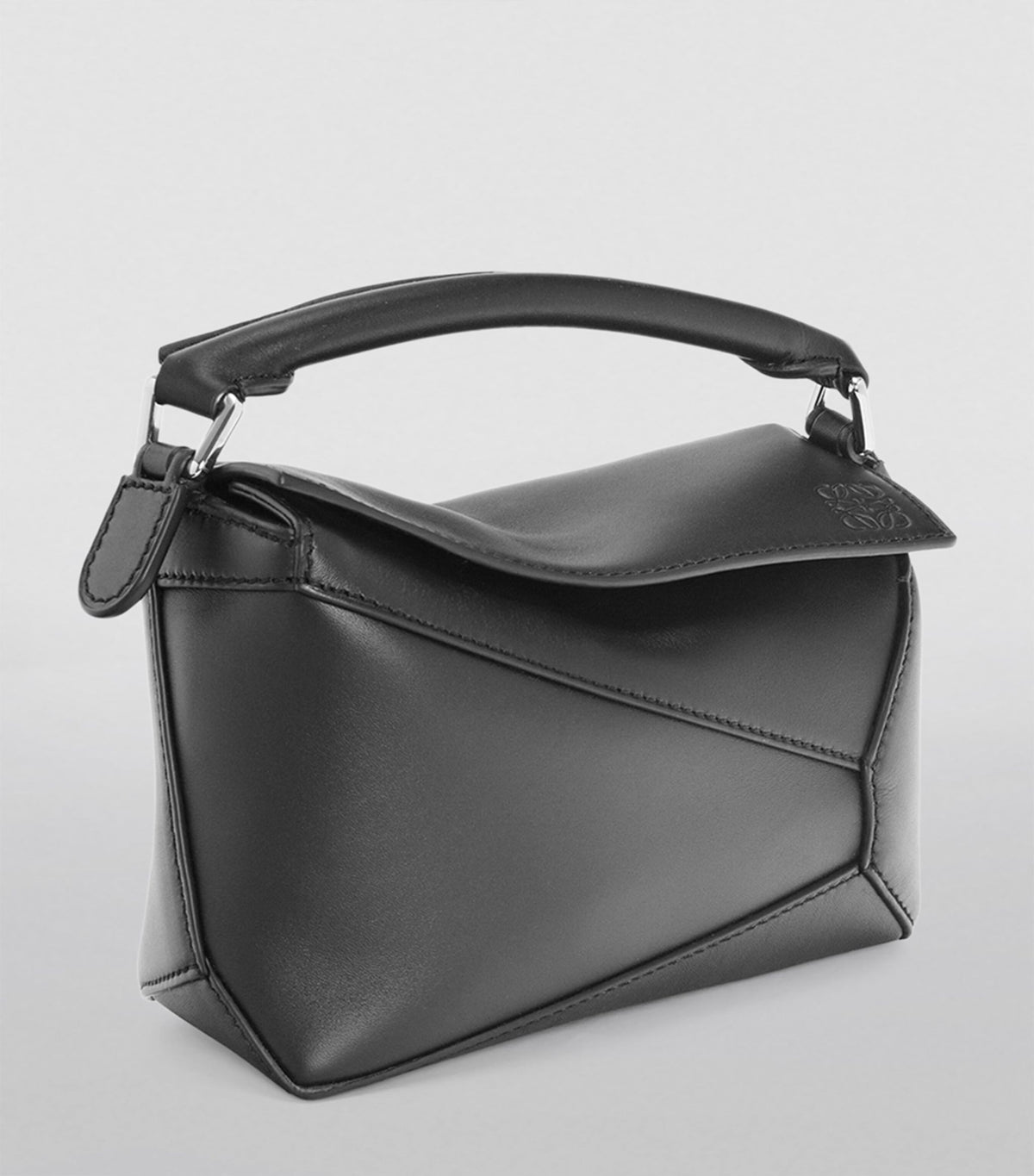 LOEWE Mini Leather Puzzle Edge Top-Handle Bag