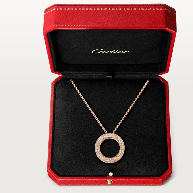 Cartier LOVE NECKLACE, DIAMOND-PAVED LOVE