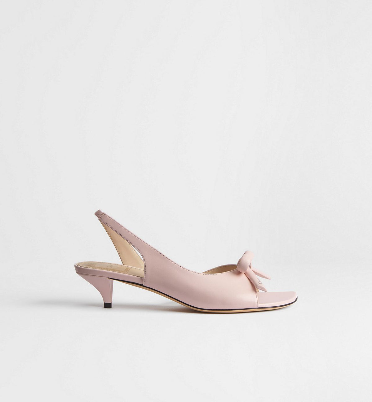 Dior Bow Heeled Slingback Sandal