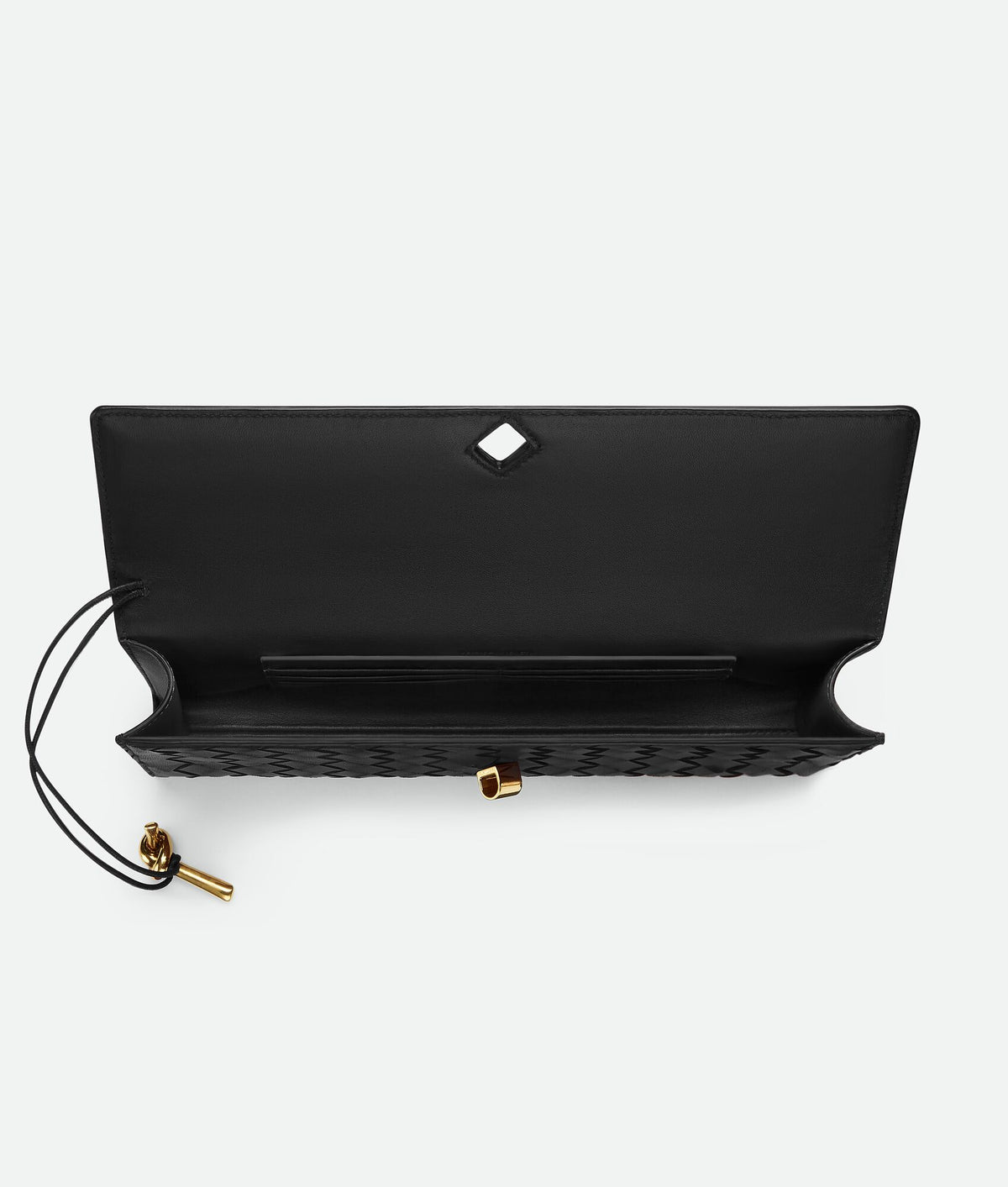 Bottega veneta Long Clutch Andiamo With Handle