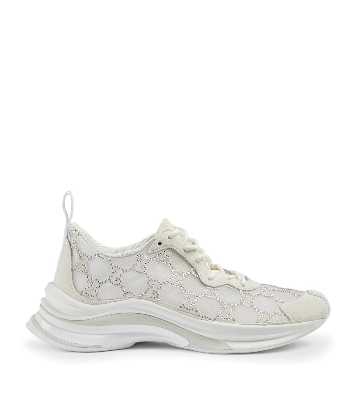 GUCCI Crystal GG Run Sneakers