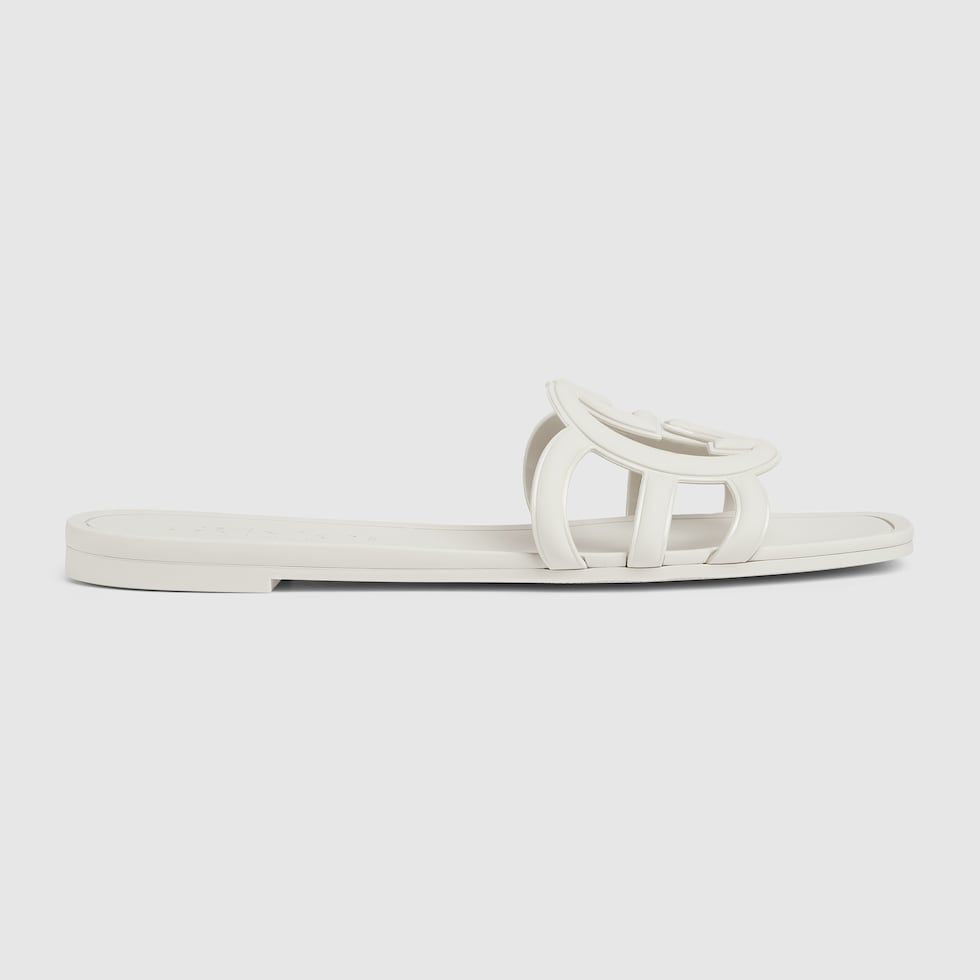 GUCCI WOMEN'S INTERLOCKING G SLIDE SANDAL