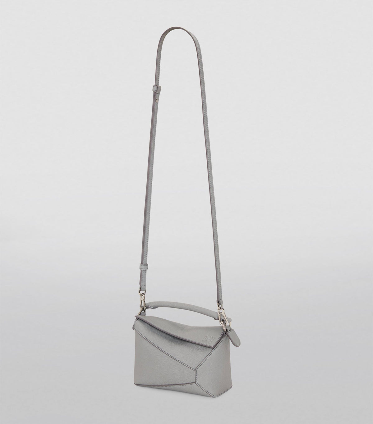 LOEWE Mini Leather Puzzle Edge Top-Handle Bag