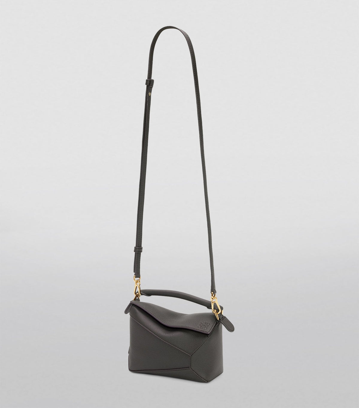 LOEWE Mini Leather Puzzle Edge Top-Handle Bag