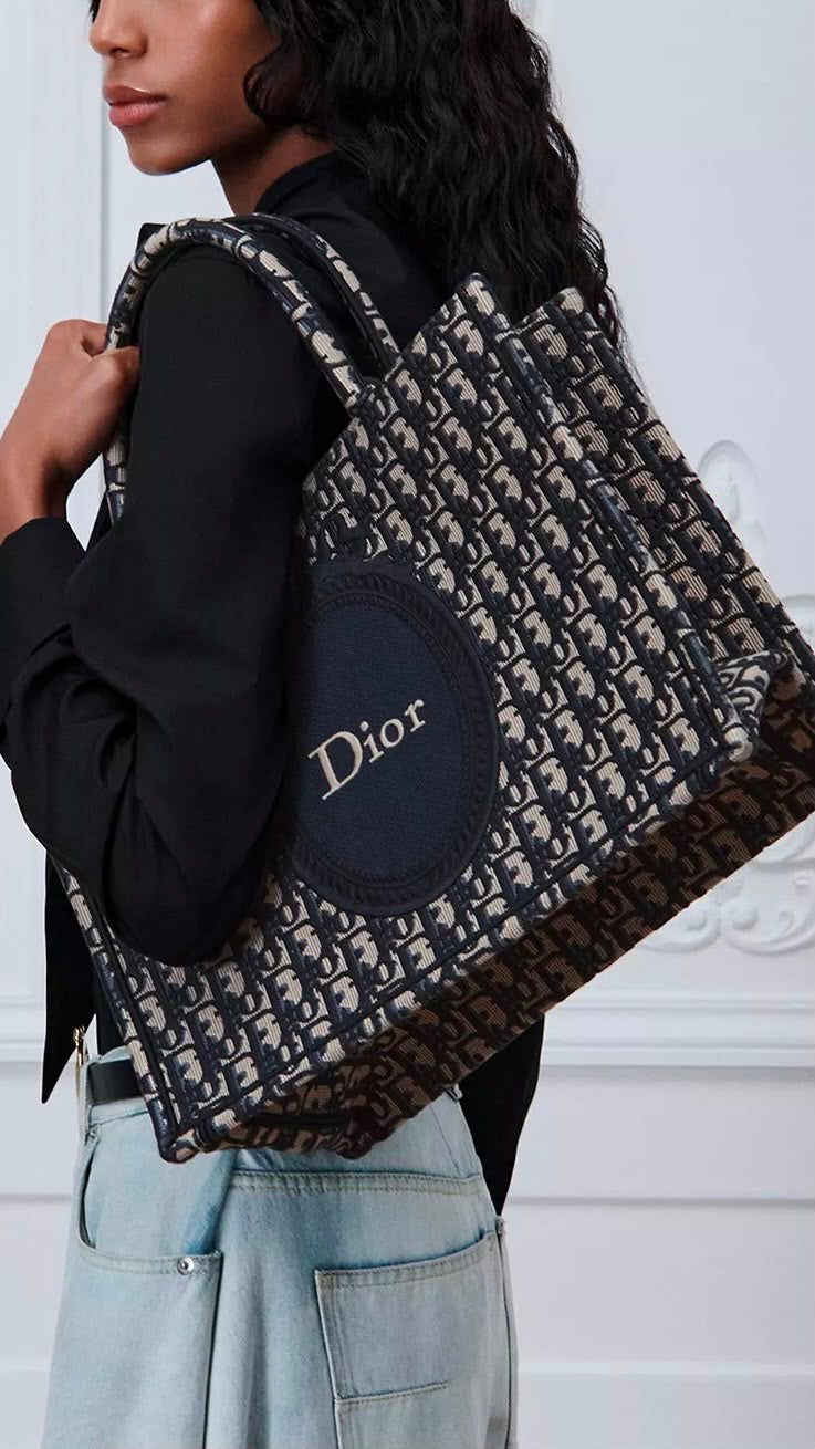 Medium Dior Book Tote with Strap