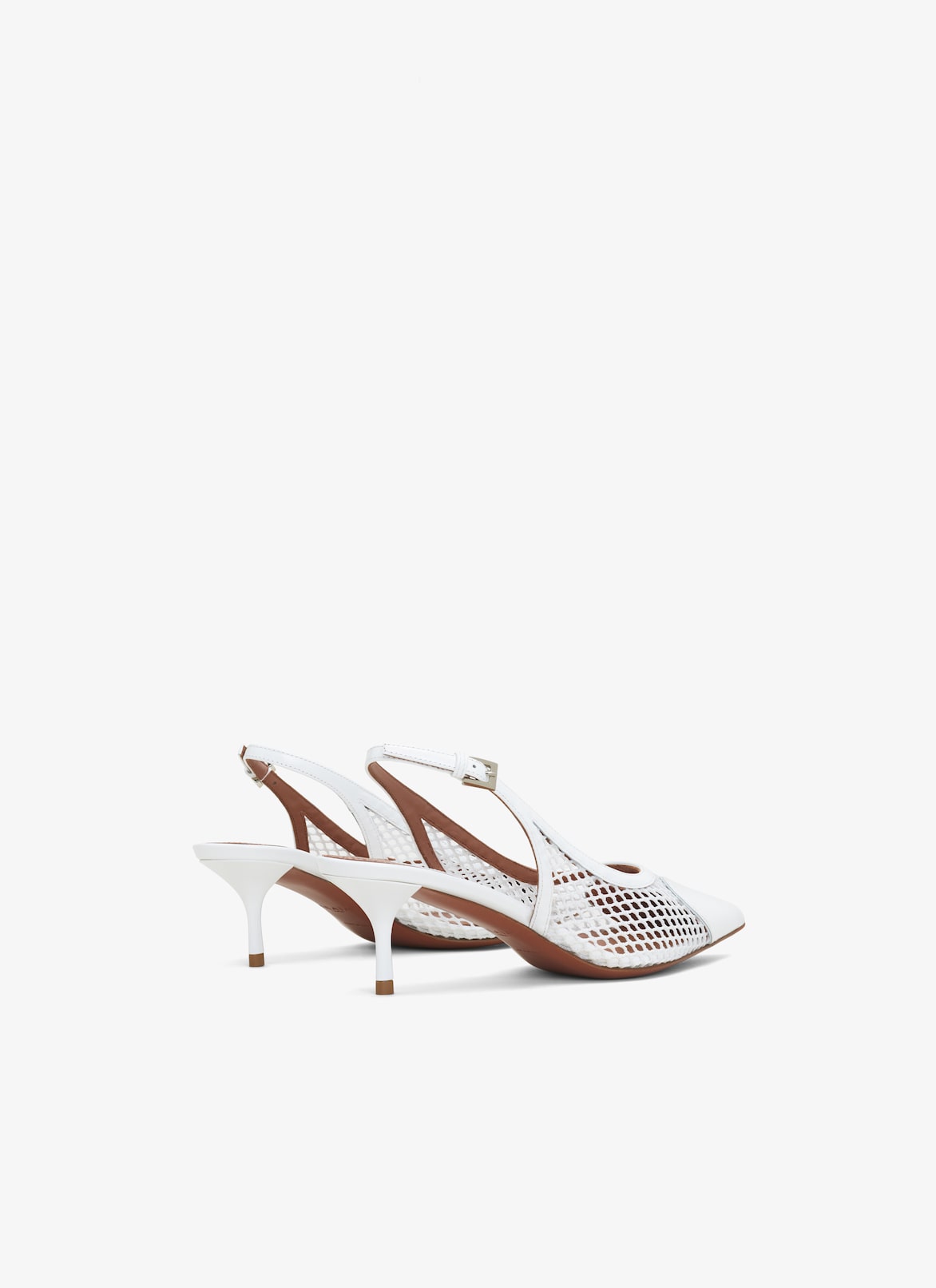 Alaia LE CŒUR SLINGBACKS IN FISHNET