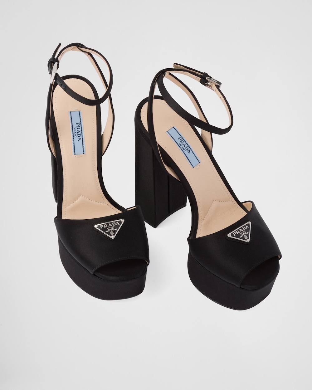 Prada
satin platform 135mm sandals