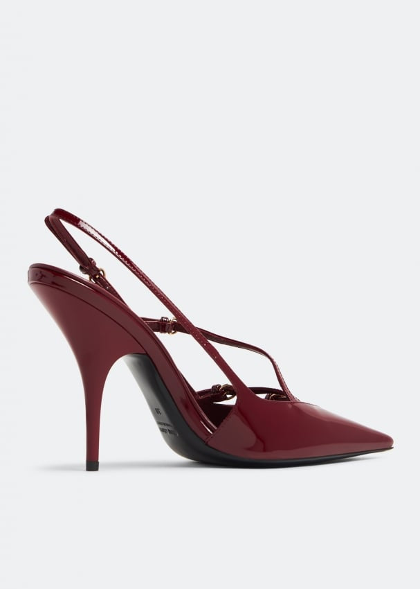 MIU MIU

Buckle Slingback Pumps