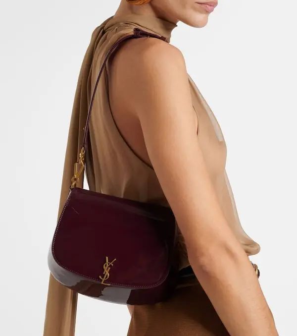 Vsl VOLTAIRE TOP HANDLE IN PATENT LEATHER