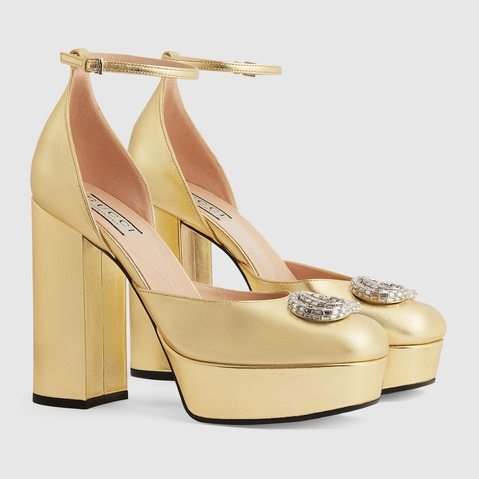 GUCCI  Double G Platform Pumps