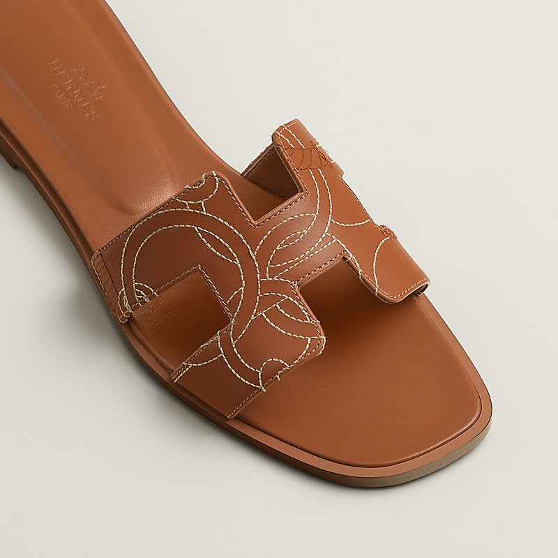 Hermes oran sandals