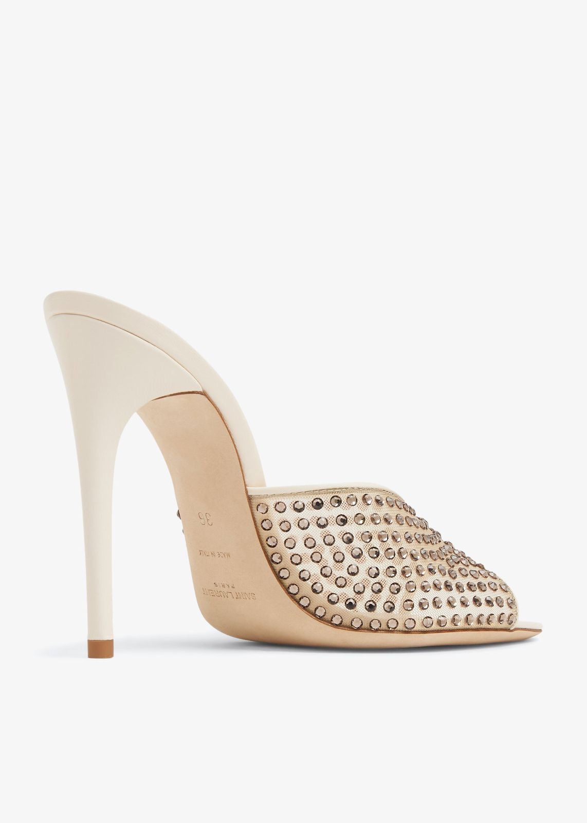SAINT LAURENT

Blonde Mule Sandals
