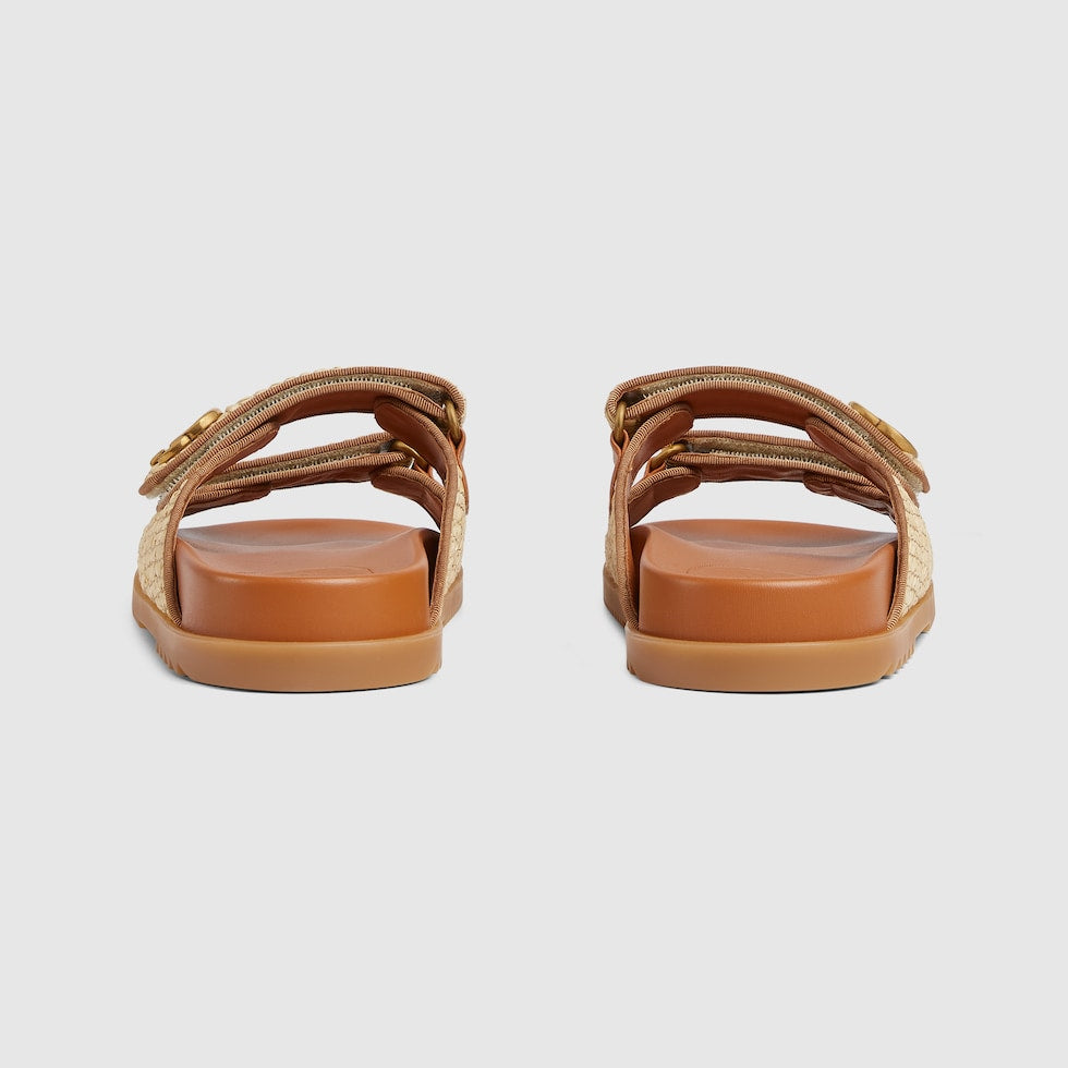 WOMEN'S SANDAL WITH DOUBLE G