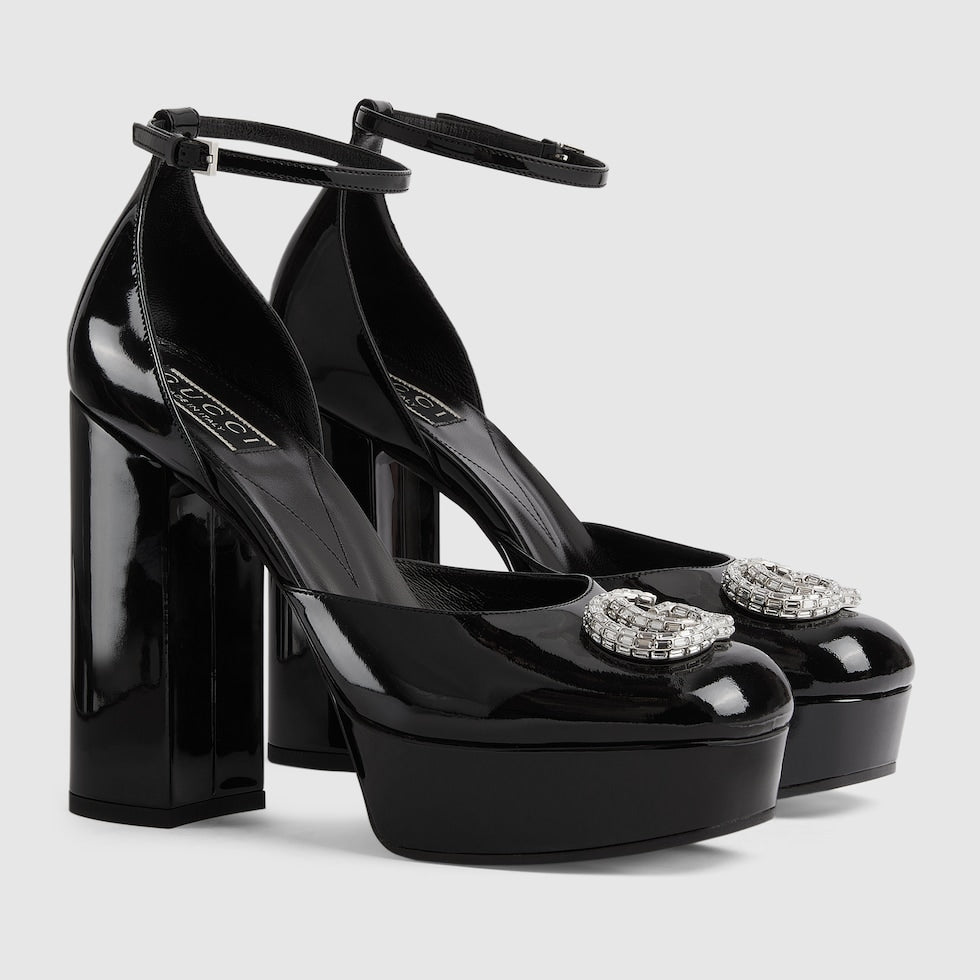 GUCCI  Double G Platform Pumps