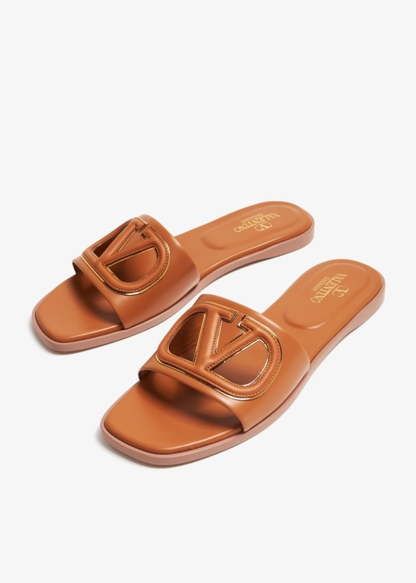 VALENTINO GARAVANI  VLogo Cut-Out Sandals