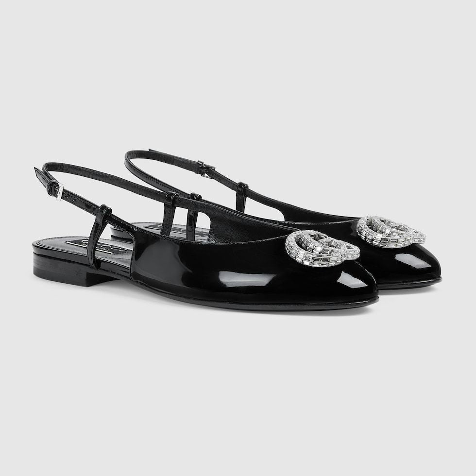 GUCCI WOMEN'S BALLERINA WITH DOUBLE G
