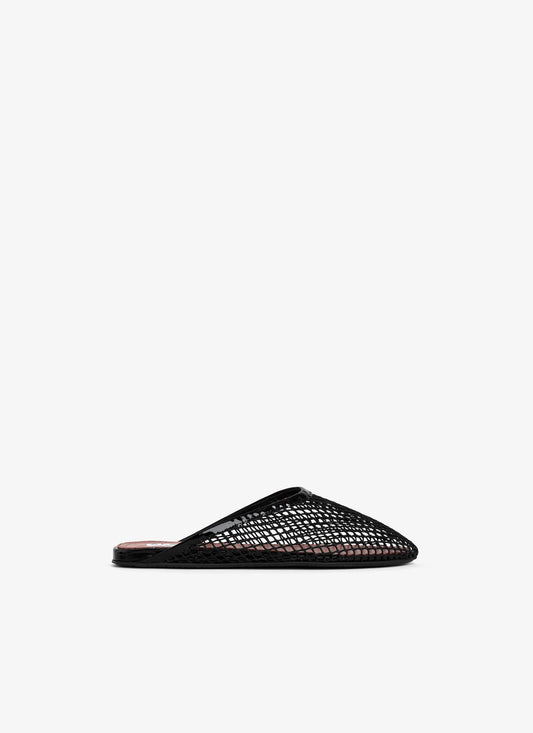 Alaia FLAT MULES IN FISHNET
