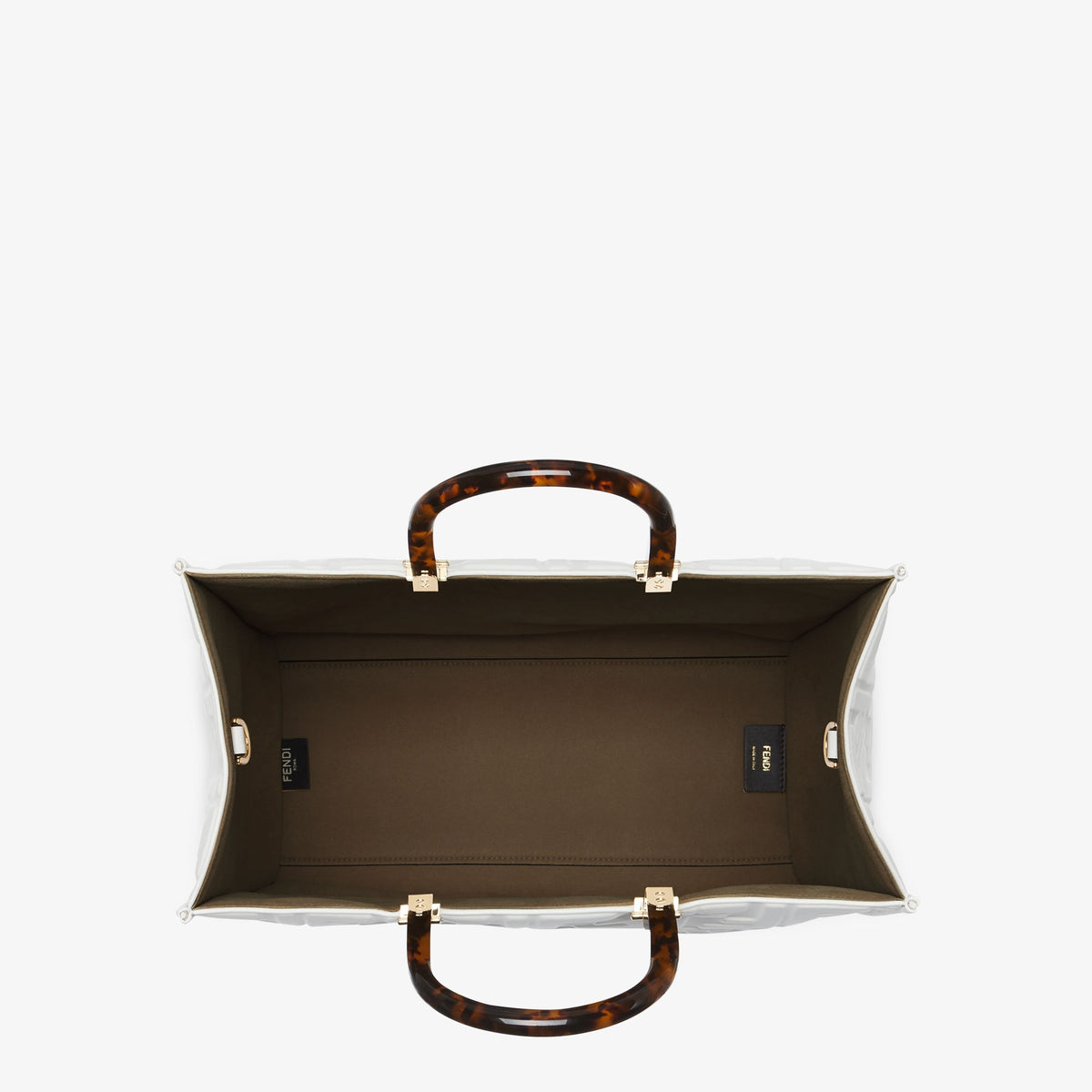 Fendi Sunshine Medium
White leather shopper