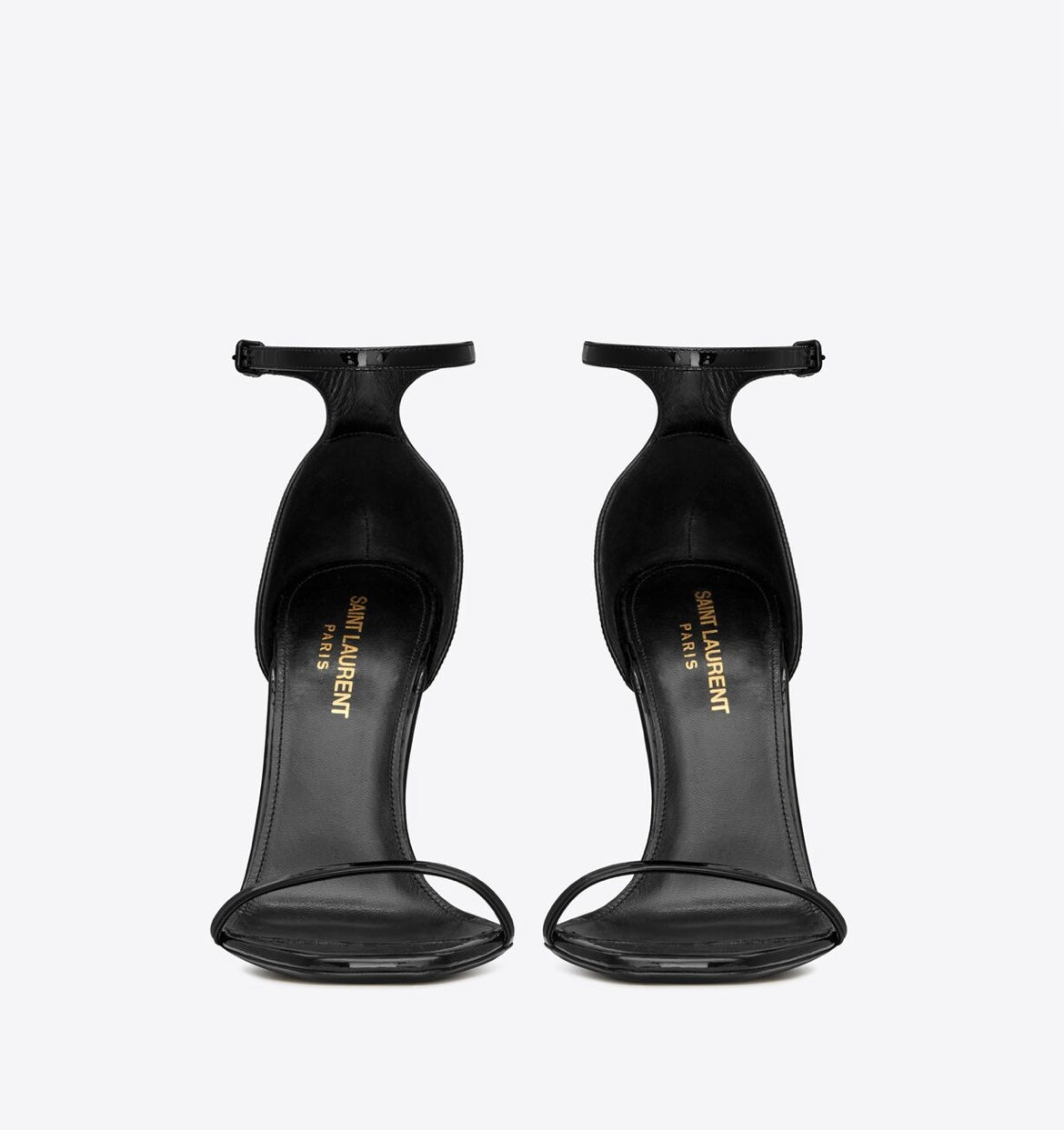 Saint Laurent OPYUM SANDALS IN PATENT LEATHER