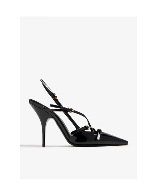 MIU MIU  Buckle Slingback Pumps