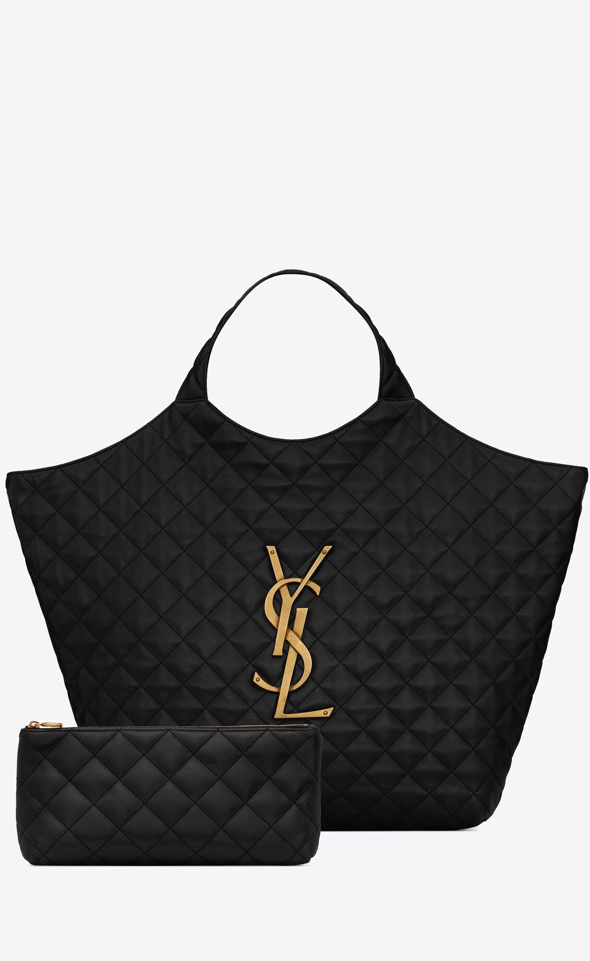 VSL ICARE MAXI SHOPPING BAG IN QUILTED LAMBSKIN