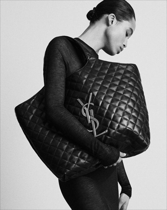 VSL ICARE MAXI SHOPPING BAG IN QUILTED LAMBSKIN