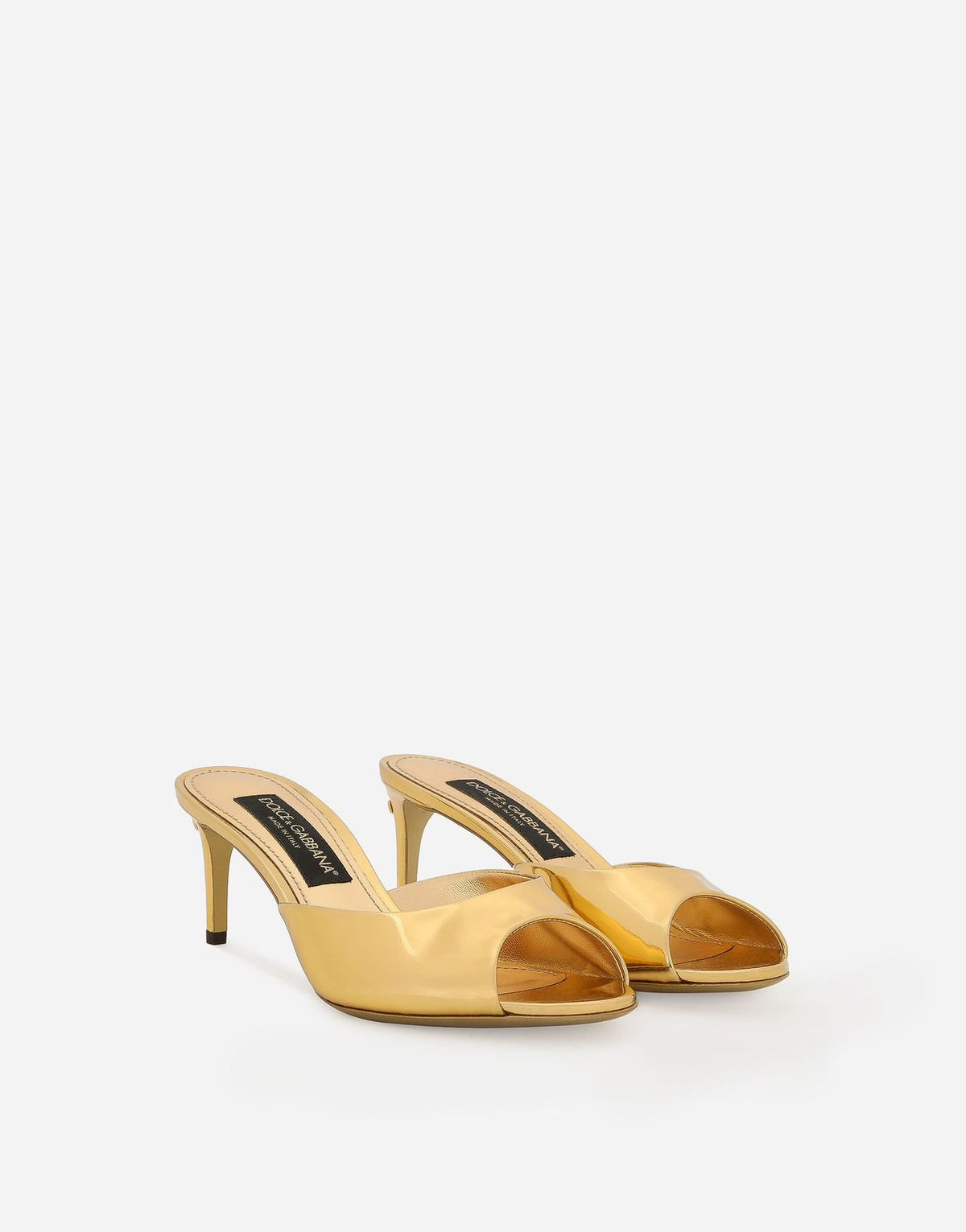D&G Calfskin mules