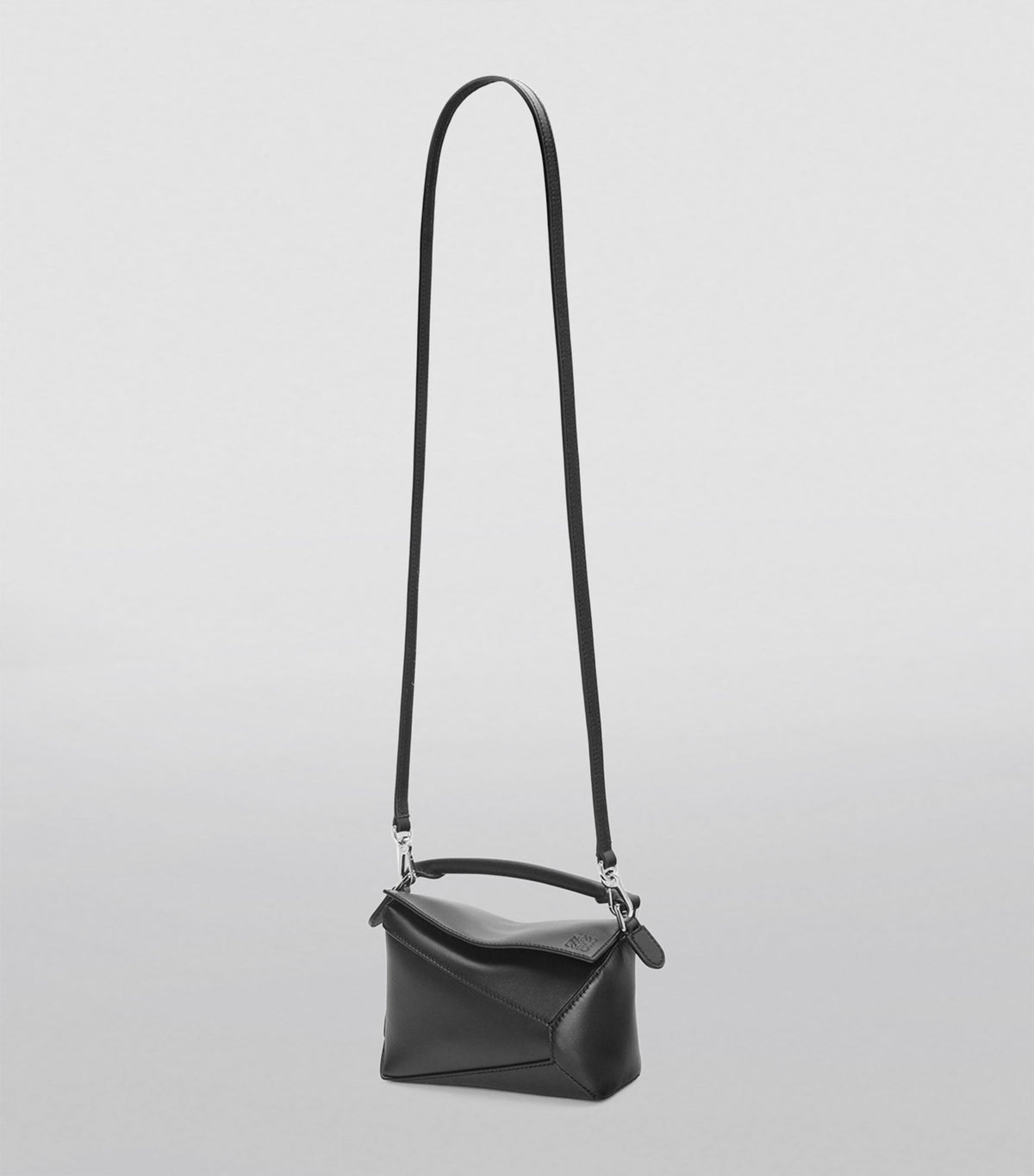 LOEWE Mini Leather Puzzle Edge Top-Handle Bag