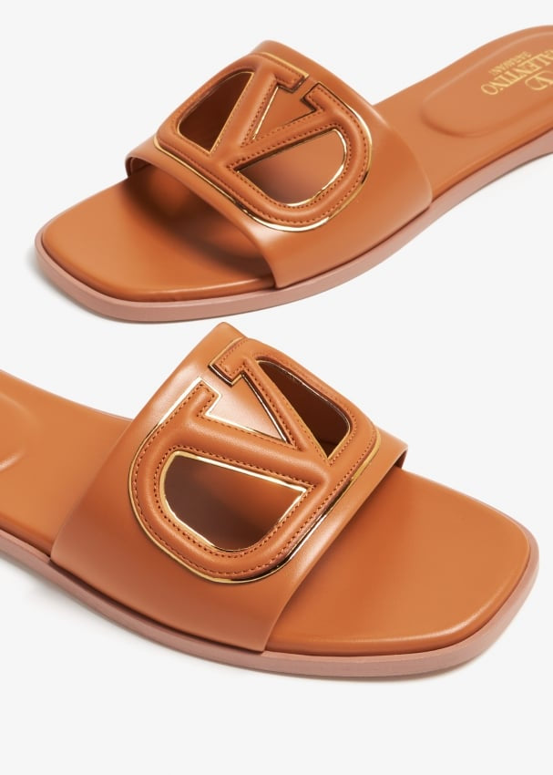 VALENTINO GARAVANI  VLogo Cut-Out Sandals