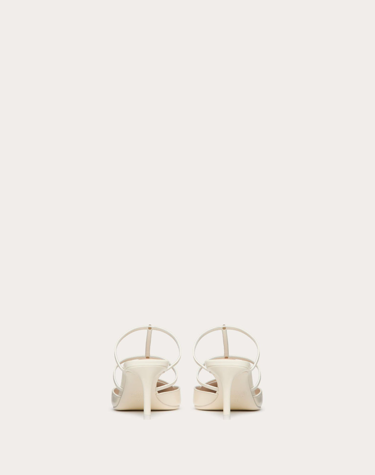 Valentino ROCKSTUD WISPY CALFSKIN MULE 60MM