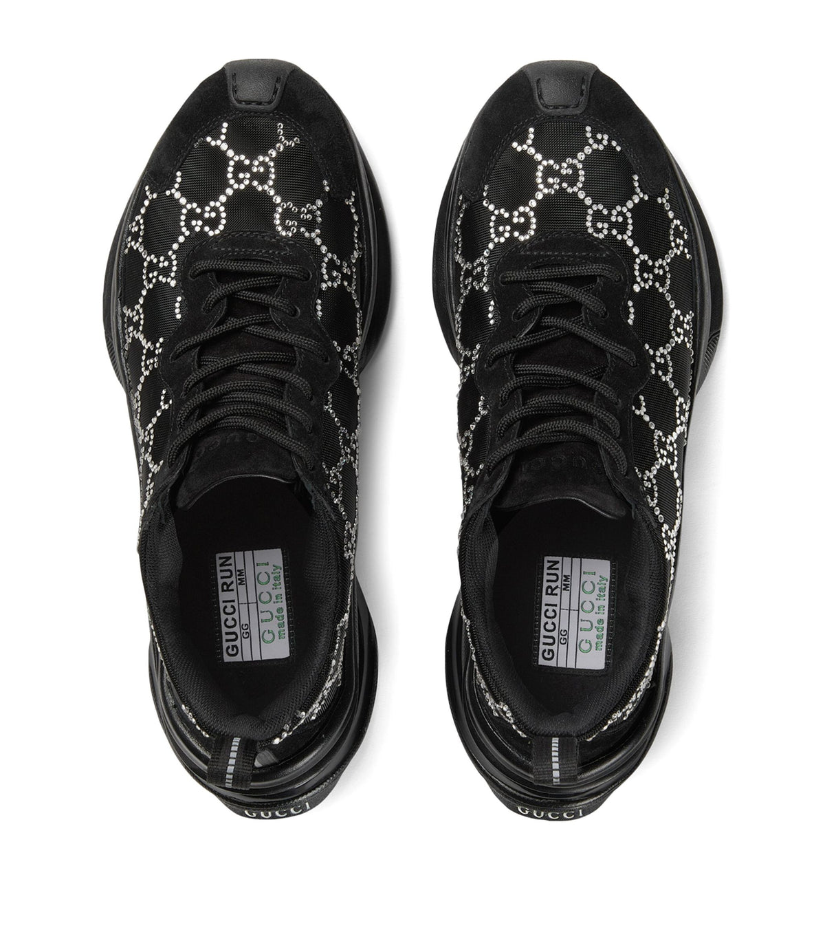 GUCCI
Crystal GG Run Sneakers