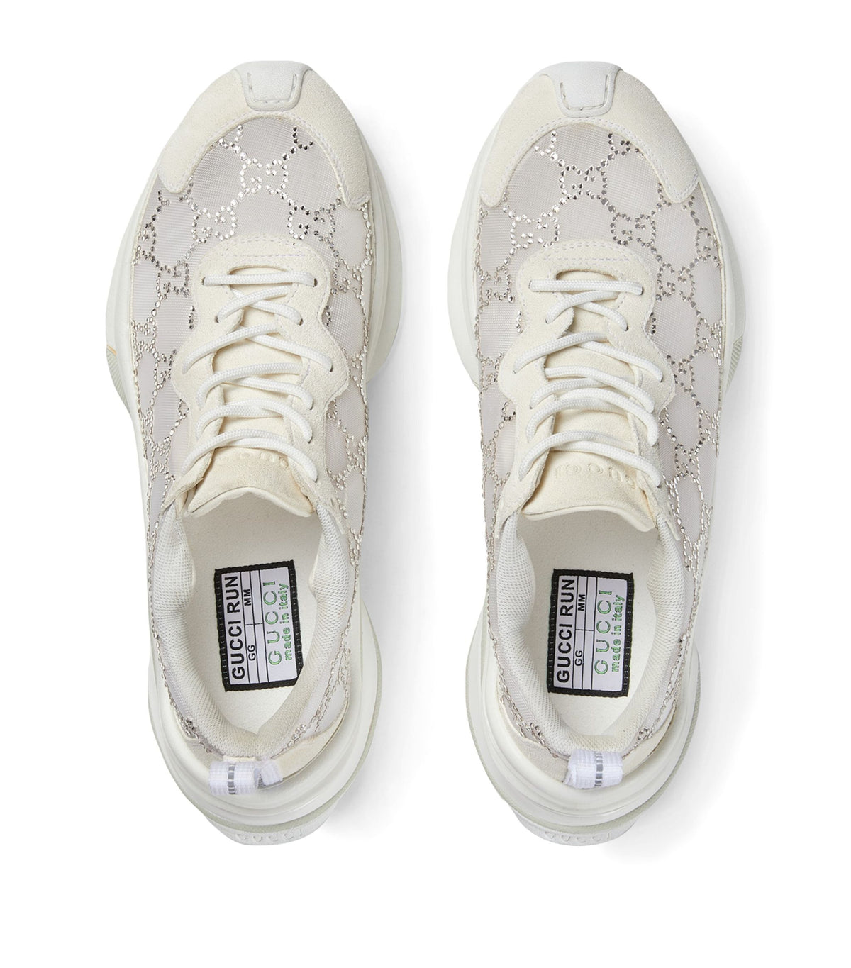 GUCCI Crystal GG Run Sneakers