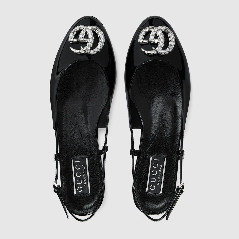 GUCCI WOMEN'S BALLERINA WITH DOUBLE G