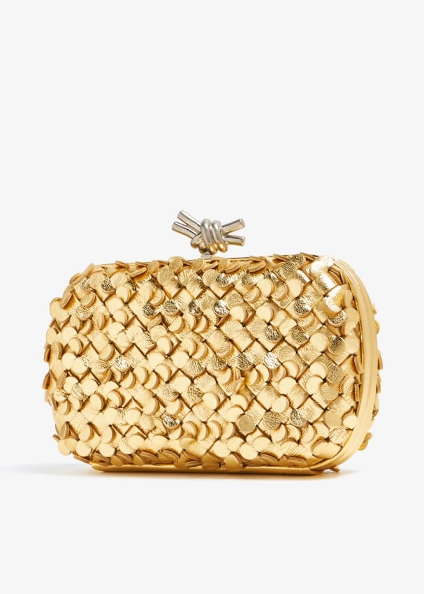 BOTTEGA VENETA  Knot Minaudiere Clutch
