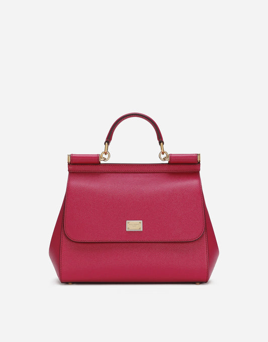D&G Medium Sicily handbag in dauphine leather