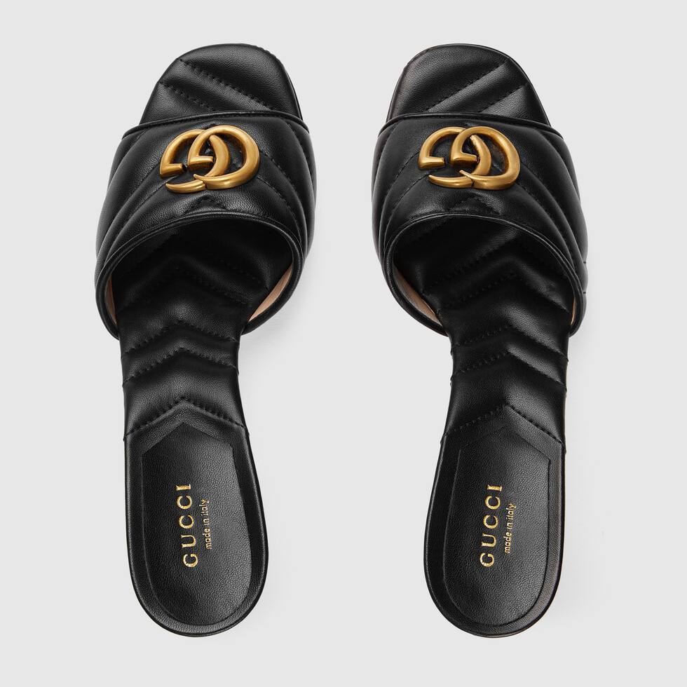GUCCI  Double G Slide Sandals