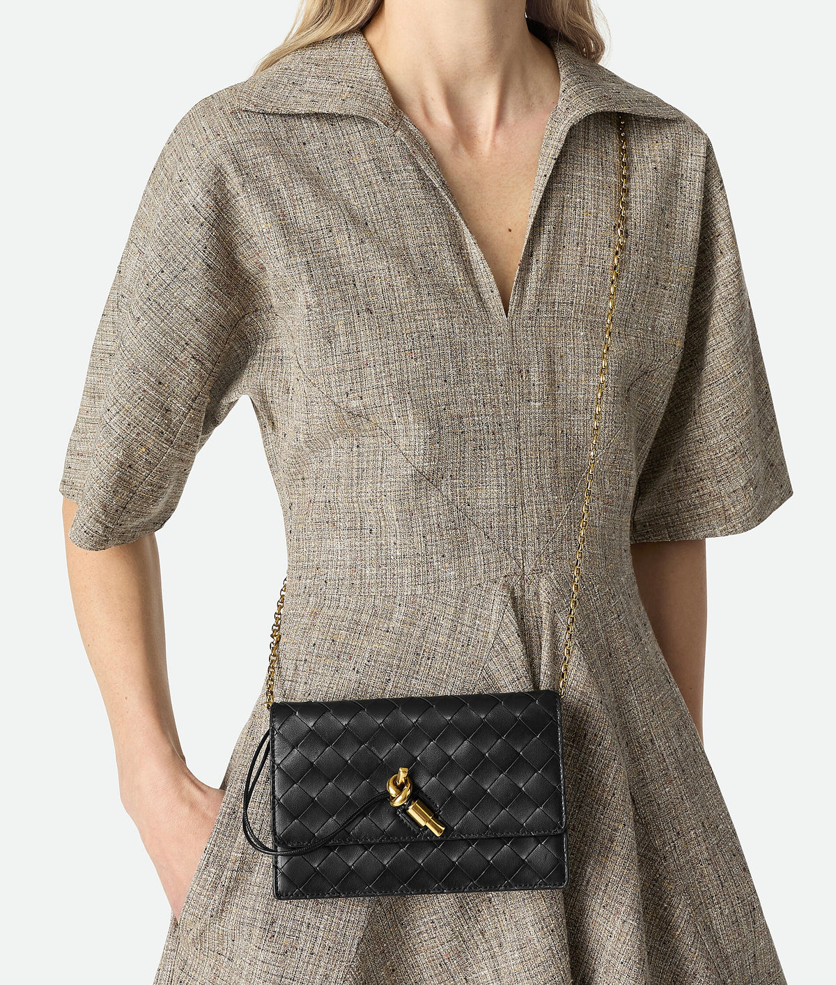 Bottega veneta Andiamo Pouch on Chain