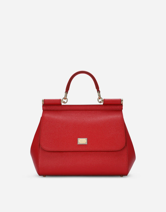 D&G Medium Sicily handbag in dauphine leather